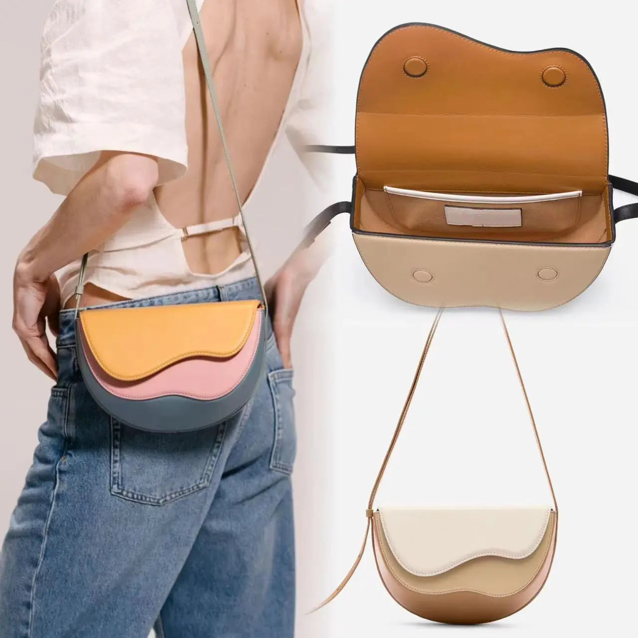 RYMO – „Lunera“ Block Saddle Bag RYMO Studios