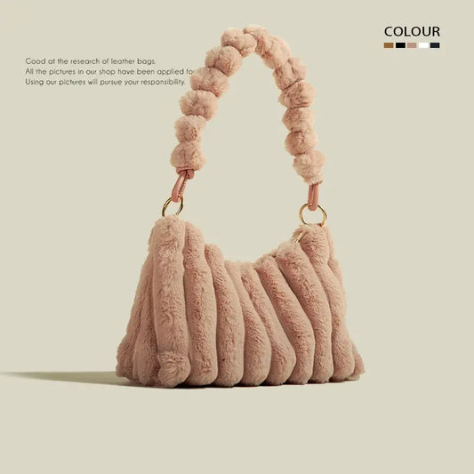 RYMO – „Velora“ Plush Shoulder Bag RYMO Studios